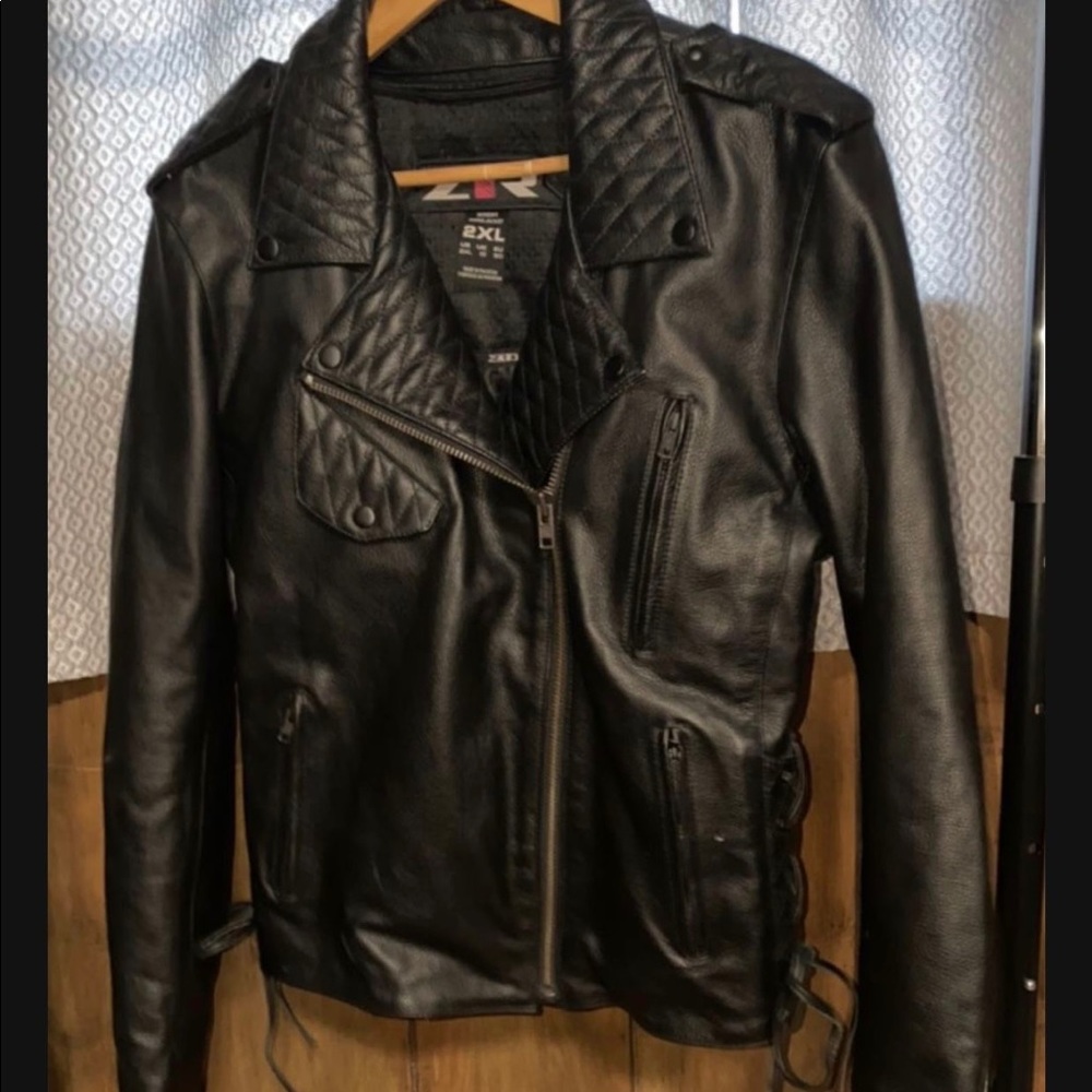 Women’s ZR1 forge leather jacket